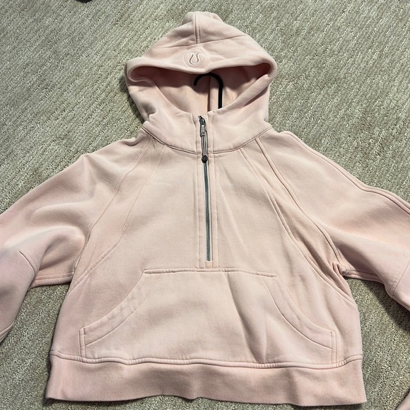 Lululemon rare strawberry milk scuba xs/s hoodie sweatshirt jacket - Picture 1 of 4
